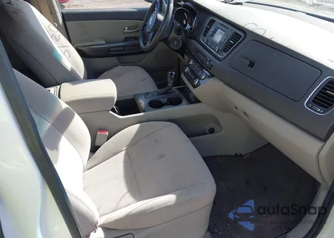 2016 Kia Sedona Lx from USA, damaged, VIN KNDMB5C15G6199194